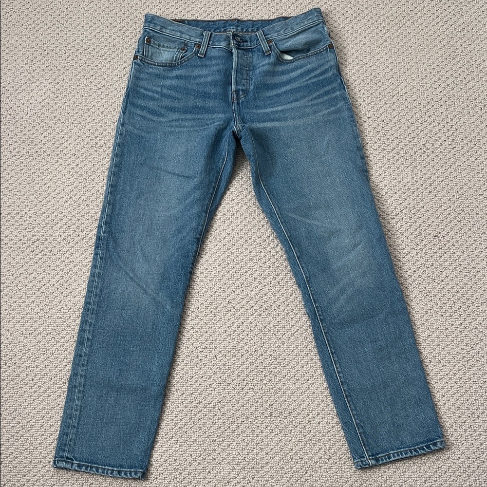 Classic Levi’s 501’s Blue Denim Jeans